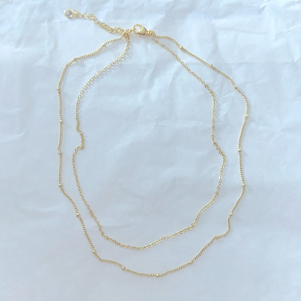 CHESKY Dainty Gold Necklace for Women